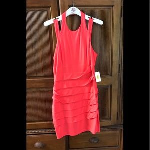 Jodi Kristifer neon papaya color dress size XL
